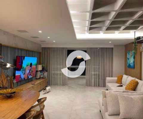 Apartamento com 4 dormitórios à venda, 200 m² por R$ 2.490.000,00 - Icaraí - Niterói/RJ