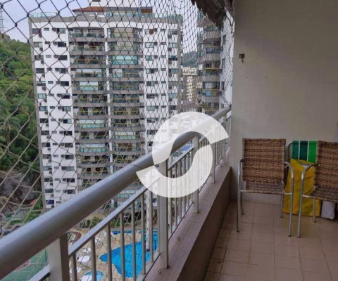 Apartamento com 3 dormitórios à venda, 110 m² por R$ 1.200.000,00 - Icaraí - Niterói/RJ