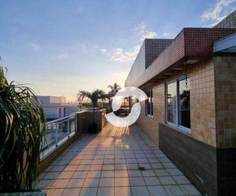 Cobertura com 3 dormitórios à venda, 160 m² por R$ 1.200.000,00 - Itaipu - Niterói/RJ