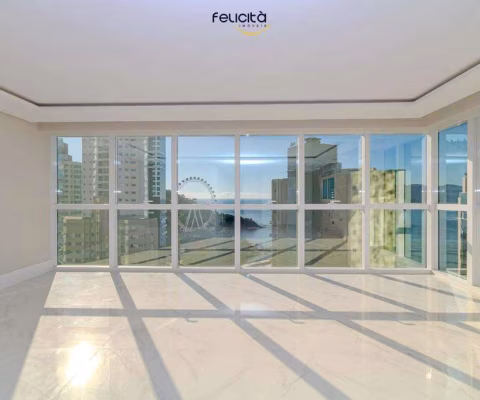 Apartamento com 04 suítes e vista para o mar à venda em Balneário Camboriú.