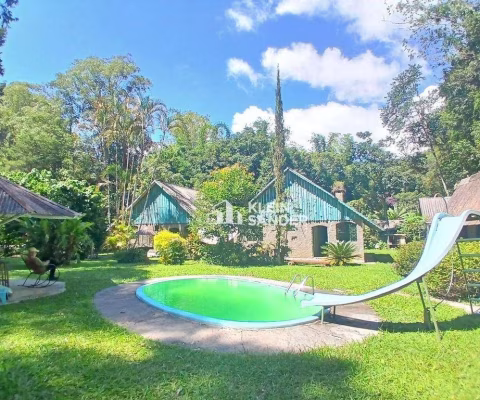 Chácara com 2 Chalés à venda, 3357 m² por R$ 550.000 - Lumiar - Nova Friburgo/RJ