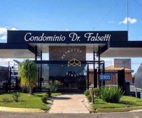 Casa com 2 dormitórios à venda, 69 m² por R$ 430.000,00 - Condominio Residencial Dr. Falsetti - Mogi Guaçu/SP