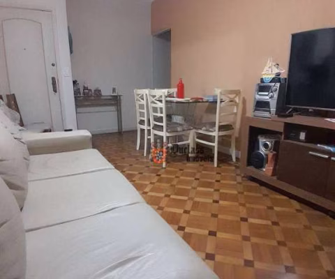 Apartamento com 2 dormitórios à venda, 100 m² por R$ 450.000,00 - Embaré - Santos/SP