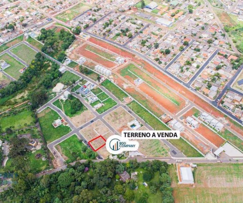 Terreno à venda, 200 m² por R$ 120.000,00 - Jardim Carvalho - Ponta Grossa/PR