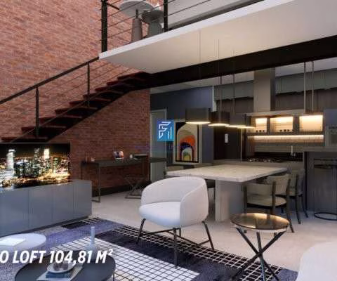 Loft no Nova Aliança, na Braz Olaia, o ICON,  Duplex