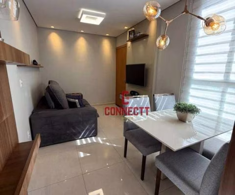 Apartamento com 2 dormitórios à venda, 45 m² por R$ 303.000 - Ribeirânia - Ribeirão Preto/SP