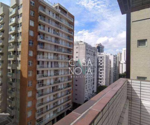 Apartamento com 1 dormitório, 40 m² - venda por R$ 390.000,00 ou aluguel por R$ 3.300,00/mês - Gonzaga - Santos/SP