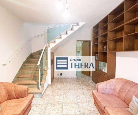 Sobrado com 2 dormitórios para alugar, 115 m² por R$ 5.030,00/mês - Jardim - Santo André/SP