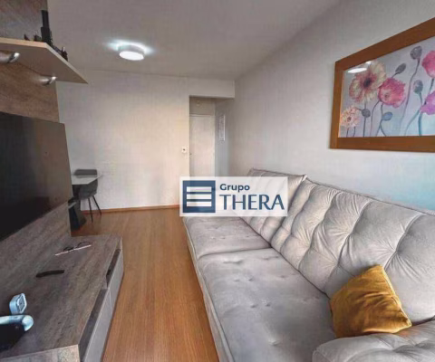 Apartamento com 3 dormitórios à venda, 70 m² por R$ 435.000,00 - Vila Valparaíso - Santo André/SP