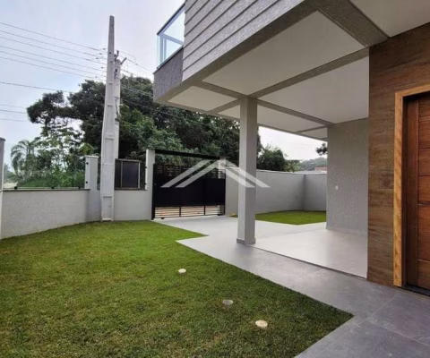 Sobrado com 3 dormitórios para locação mensal, 120 m² - Jardim da Barra - Itapoá/SC