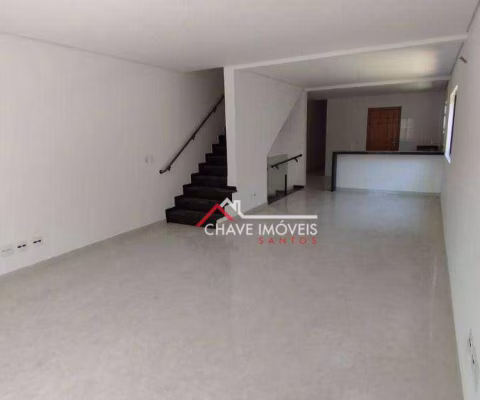 Casa com 3 dormitórios à venda, 220 m² por R$ 1.718.000,00 - Embaré - Santos/SP