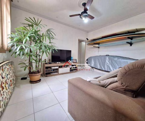 Apartamento com 2 dormitórios à venda, 81 m² por R$ 400.000,00 - Marapé - Santos/SP