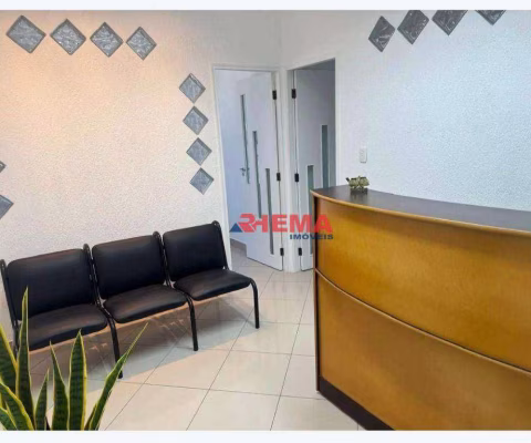 Conjunto para alugar, 69 m² por R$ 5.500,02/mês - Aparecida - Santos/SP