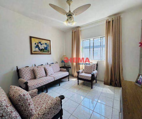Apartamento com 2 dormitórios à venda, 42 m² por R$ 260.000,00 - Aparecida - Santos/SP