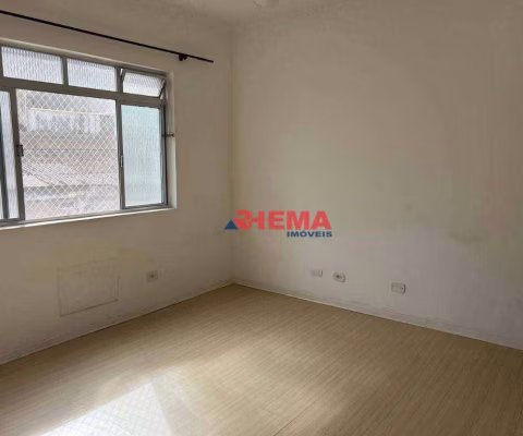 Apartamento com 2 dormitórios para alugar, 60 m² por R$ 3.000/mês - Gonzaga - Santos/SP