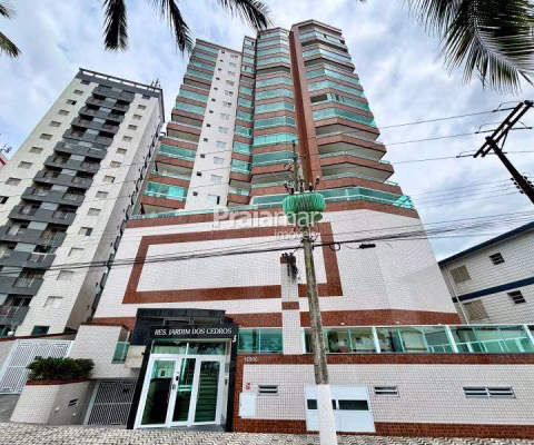 2 Dorm alto padrão frente para o mar Jardim real Praia Grande