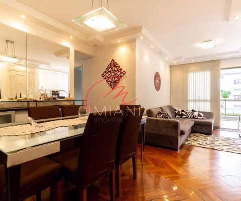 Apartamento com 75 m², 3 Dorm ( 1 suíte), Varanda, 1 Vaga , Edifício com Portaria 24 hs, Academia,