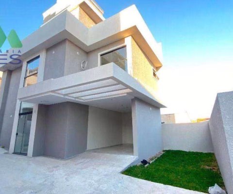 Sobrado com 3 dormitórios à venda, 140 m² por R$ 755.000,00 - Xaxim - Curitiba/PR