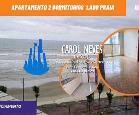 APARTAMENTO 2 DORMITORIOS LADO PRAIA FINANCIAMENTO MONGAGUA
