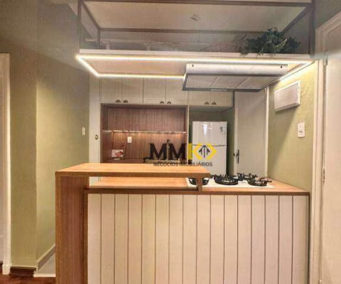 Apartamento com 1 dormitório à venda, 67 m² por R$ 712.000,00 - Boqueirão - Santos/SP