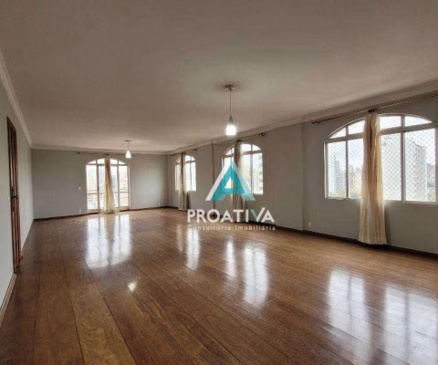Apartamento com 4 dormitórios para alugar, 300 m² por R$ 4.650,00 - Centro - Santo André/SP