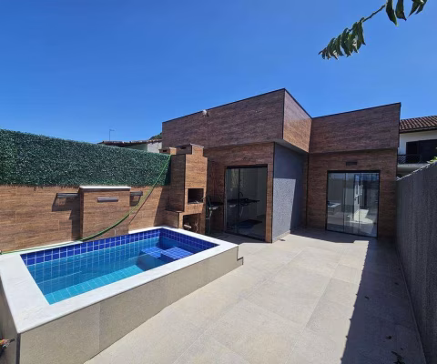 Casa à venda em Mongaguá, Balneário Itaóca, com 2 quartos, com 63 m²