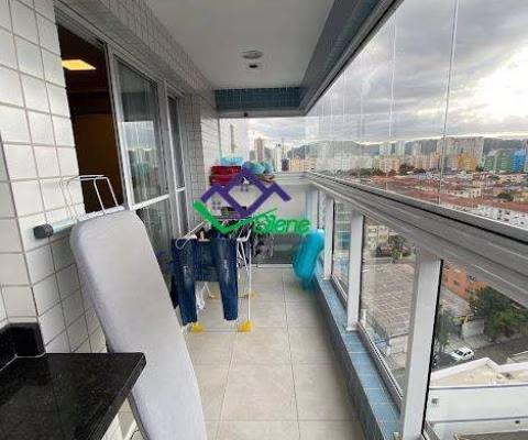 Apartamento para Venda em Santos, Boqueirão, 1 dormitório, 1 suíte, 2 banheiros, 1 vaga