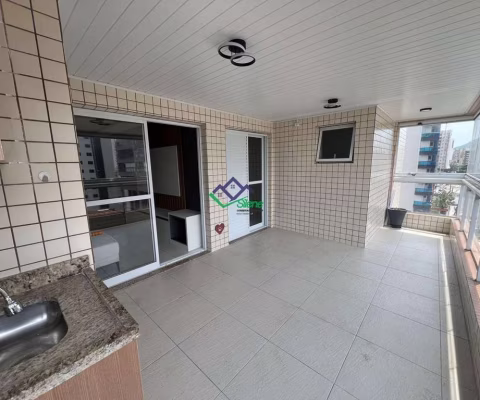 Apartamento para Venda em Praia Grande, Guilhermina, 3 dormitórios, 3 suítes, 4 banheiros, 2 vagas