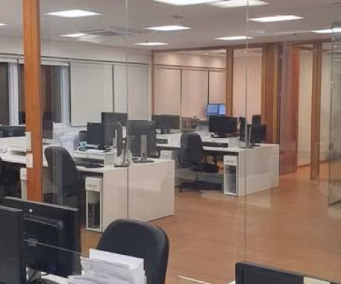 Sala comercial mobiliada pra venda com 148m² no Helbor Concept Corporate.