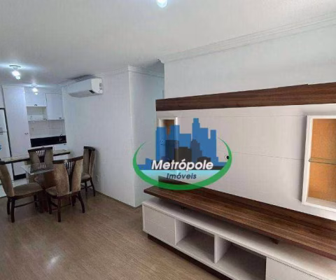 Apartamento com 3 dormitórios para alugar, 75 m² por R$ 4.562,41/mês - Picanco - Guarulhos/SP