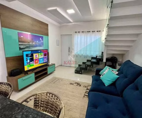 Casa com 3 dormitórios à venda, 84 m² por R$ 485.000,00 - Caiçara - Praia Grande/SP