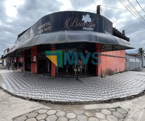 Salão Comercial de Alto Padrão para Locação na Gaivota em Itanhaém-SP: 2 Salas, 2 Banheiros e 100m² de Área