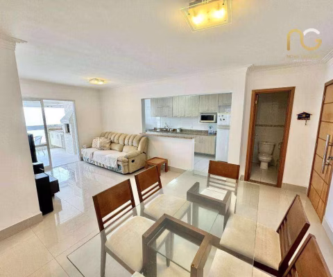 Apartamento com 3 dormitórios à venda, 126 m² por R$ 1.250.000,00 - Boqueirão - Praia Grande/SP