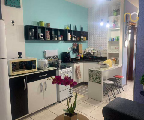 Kitnet com 1 dormitório à venda, 30 m² por R$ 149.800,00 - Aviação - Praia Grande/SP