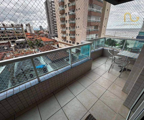 Apartamento com 1 dormitório à venda, 64 m² por R$ 385.000,00 - Caiçara - Praia Grande/SP