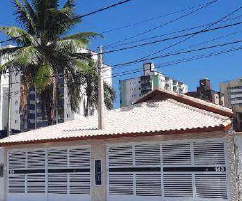 Casa com 2 dormitórios à venda, 110 m² por R$ 585.000,00 - Maracanã - Praia Grande/SP
