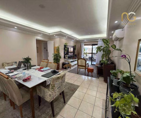Apartamento com 2 dormitórios à venda, 120 m² por R$ 495.000,00 - Vila Guilhermina - Praia Grande/SP