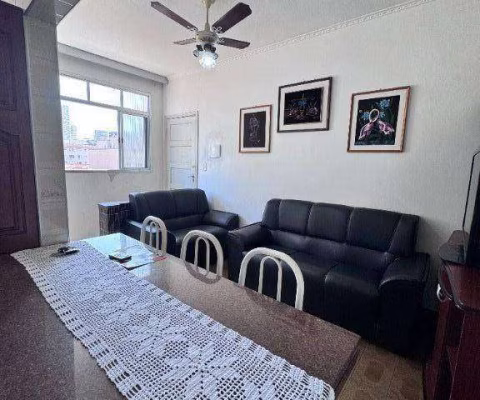 Apartamento com 2 dormitórios à venda, 72 m² por R$ 335.000,00 - Boqueirão - Praia Grande/SP