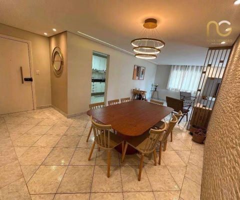 Apartamento com 3 dormitórios à venda, 125 m² por R$ 735.000,00 - Tupi - Praia Grande/SP