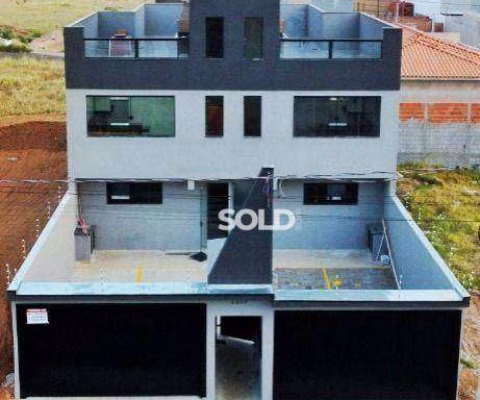 Apartamento Duplex com 2 dormitórios à venda, 120 m² por R$ 450.000,00 - Jardim Botânico - Franca/SP