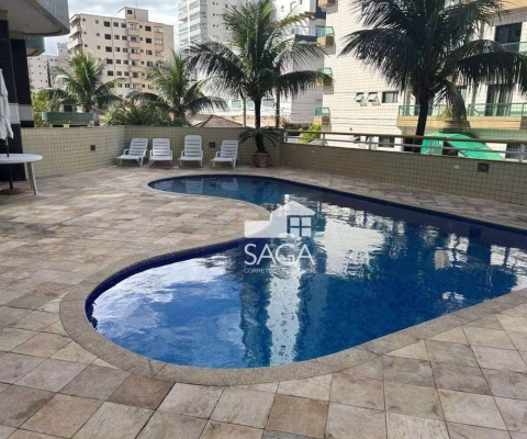 Apartamento com 2 dormitórios à venda, 85 m² por R$ 420.000,00 - Tupi - Praia Grande/SP