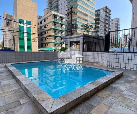 Apartamento com 1 dormitório à venda, 49 m² por R$ 365.000 - Vila Guilhermina - Praia Grande/SP