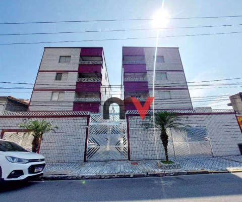 Apartamento com 1 dormitório à venda, 46 m² por R$ 215.000,00 - Tupi - Praia Grande/SP
