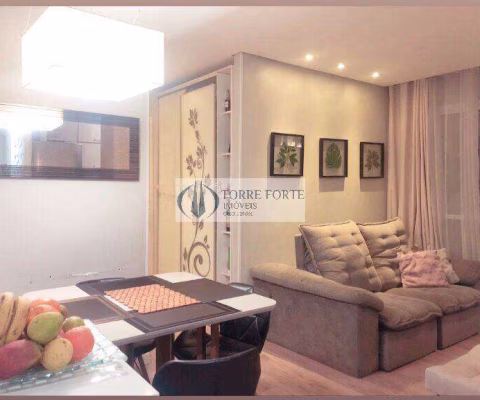 Apartamento com varanda gourmet  2 dormitorios 1 suite 1 vaga no Tatuapé