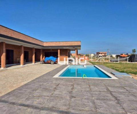 Chácara com 4 suítes à venda, 1797 m² por R$ 1.240.000 - Veleiros do Piracicaba - Anhembi/SP