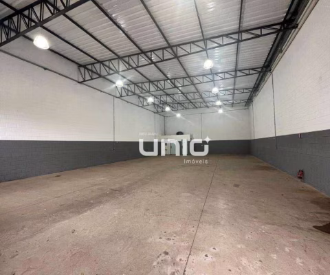 Galpão para alugar, 300 m² por R$ 6.403/mês - São Vicente - Piracicaba/SP