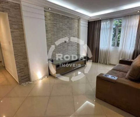 Apartamento com 2 dormitórios e dependência completa no bairro do Embaré