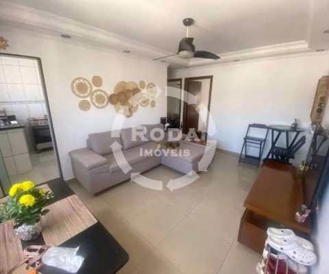 Apartamento mobiliado à venda – 2 quartos (1 suíte) – Boqueirão, Santos/SP