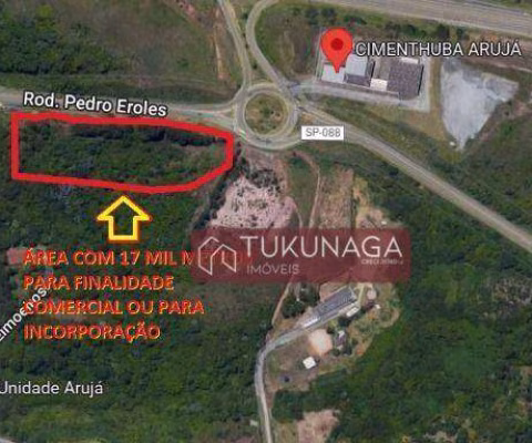 Área à venda, 17000 m² por R$ 17.000.000,00 - Caputera - Arujá/SP