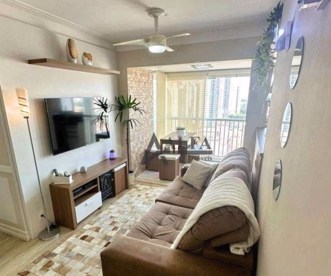 ** The Gardens Springs - OPORTUNIDADE - Maravilhoso apto. em andar alto c/ varanda gourmet totalmente integrada as salas e cozinha - 1 Vaga **